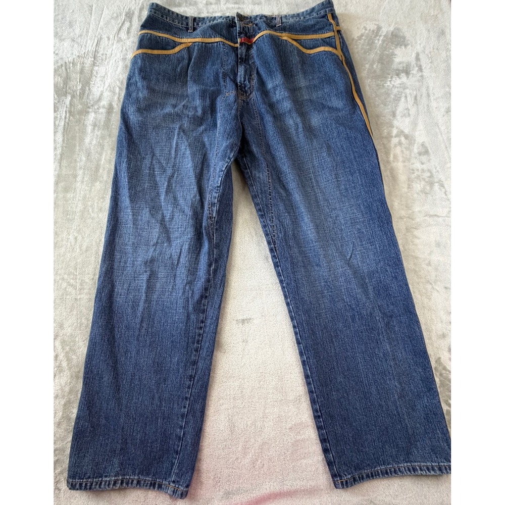 Marithe Francois Girbaud Jeans Mens 44 Blue Tape Detail